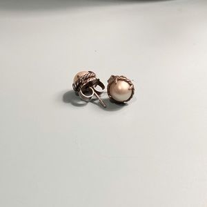 David Yurman Pearl Earrings